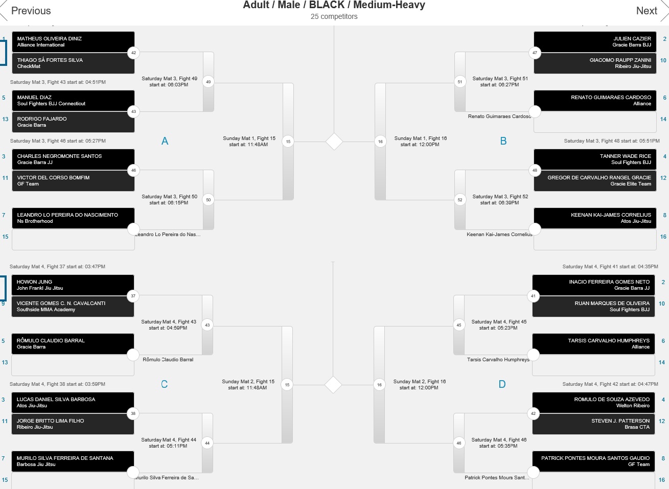 bracket 6 medium heavi