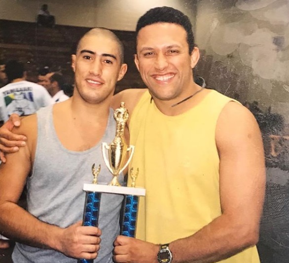 Profesor Renzo Gracie y su alumno Mario Delgado