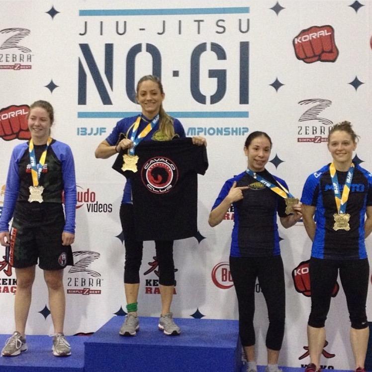 campeona Panamericana  nogi azul